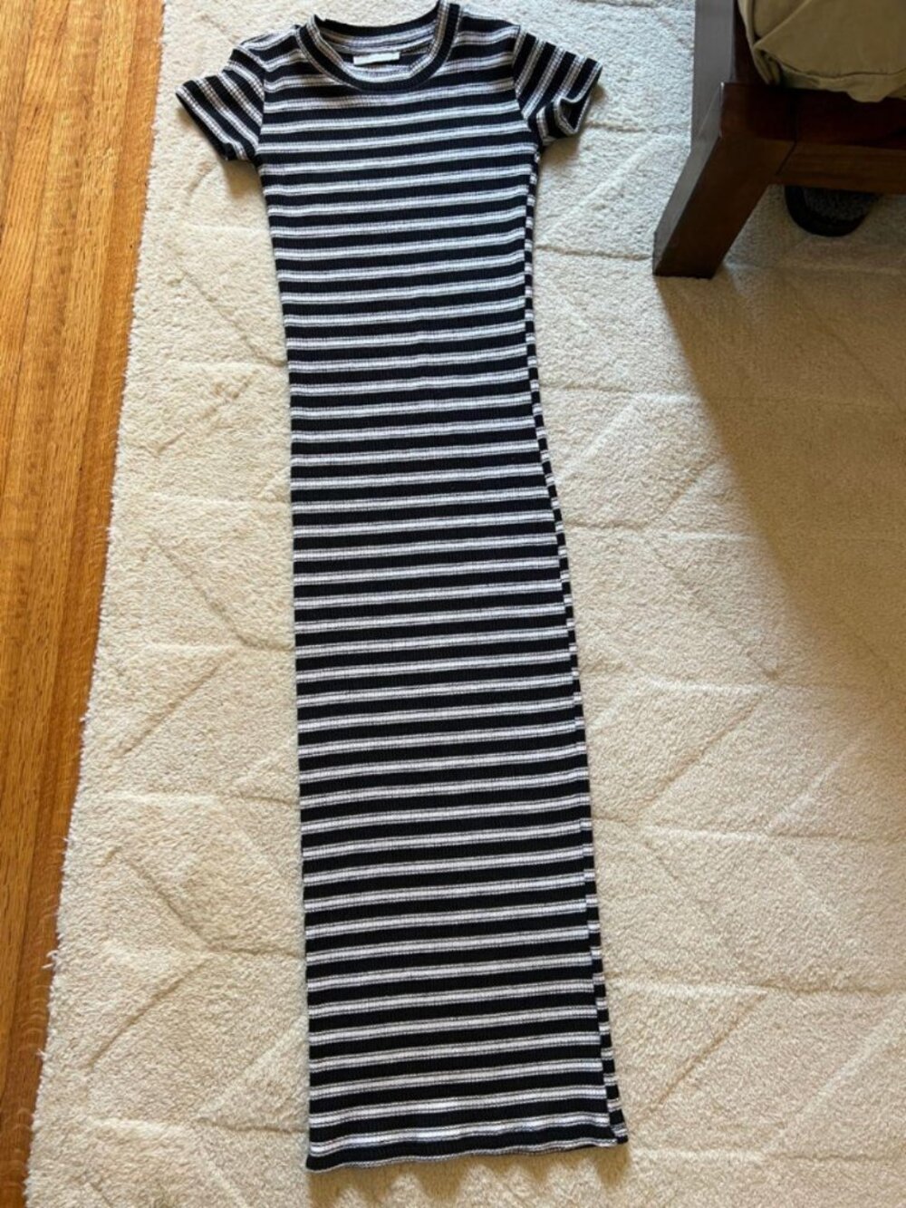 Zara Trafaluc Women's Black and White Dress